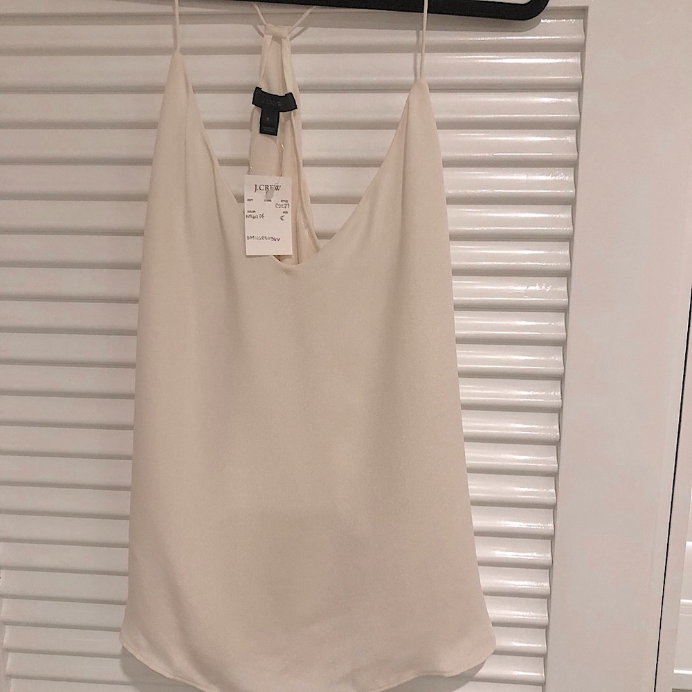 J Crew Carrie cami 100% silk